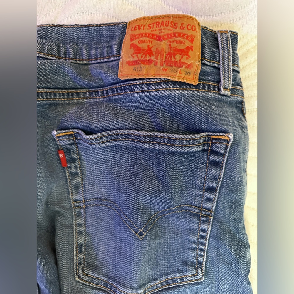 Blue Levis 36x29